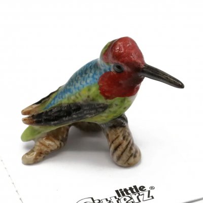Fågel miniatyr porslinsfigur Annas Hummingbird