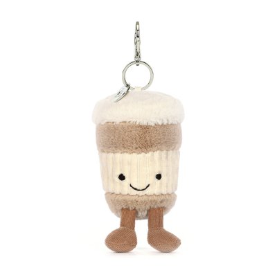 Amuseables Coffee-To-Go Bag Charm JellyCat