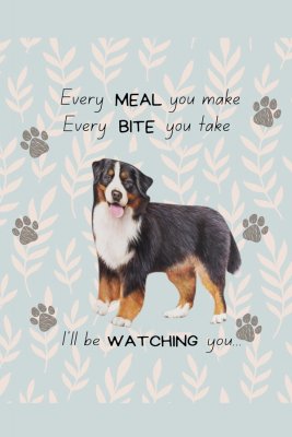 Berner sennenhund köksset grytlapp/vante/handduk