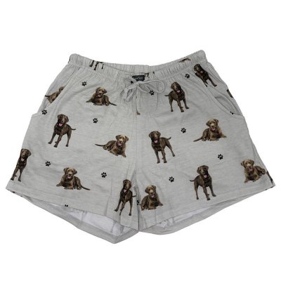Labrador retriever (brun) pyjamasshorts ES