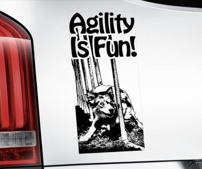 Agility bildekal