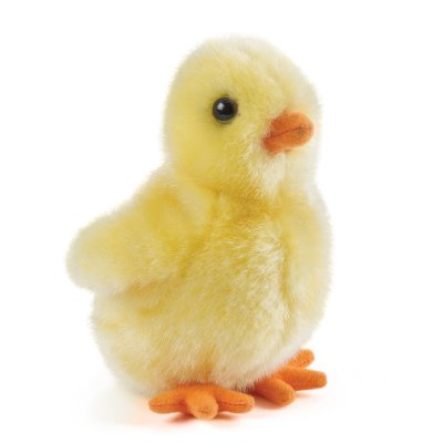 Kyckling mjukisdjur Yellow Fluffy Chick Living Nature