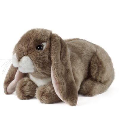 Kanin mjukisdjur Dark Brown Lop Eared Rabbit Living Nature