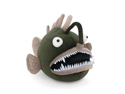 Marulk mjukisdjur/handdocka brun eller grön Orange Toys