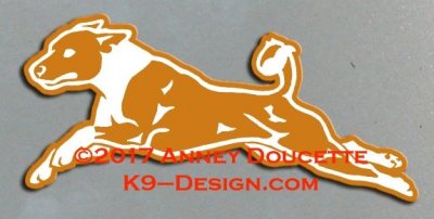 Basenji bilmagnet Anney