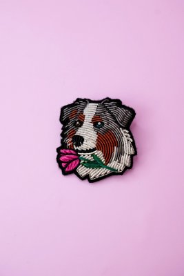 Australian shepherd brosch Malicieuse