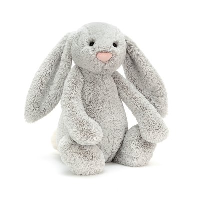 Kanin mjukisdjur Bashful Silver Bunny Huge JellyCat