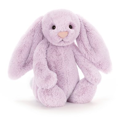 FÖRBESTÄLL! Kanin mjukisdjur Bashful Lilac Bunny medium Jellycat