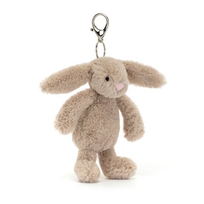 Bashful Beige Bunny Bag Charm JellyCat