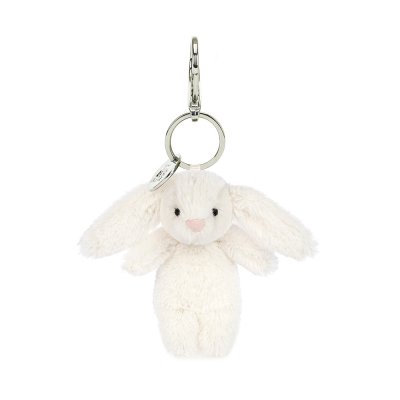Bashful Bunny Cream Bag Charm JellyCat