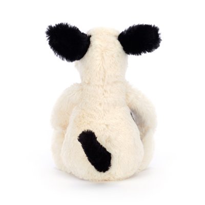 Hund mjukisdjur Bashful Black & Cream Puppy Small JellyCat