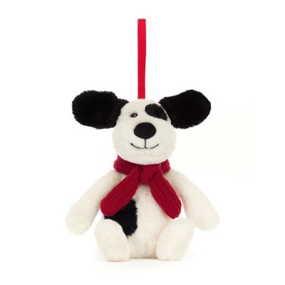 Hund mjukisdjur/julhänge Bashful Puppy Decoration Jellycat