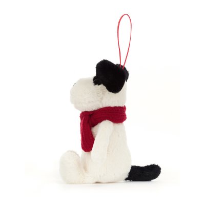 Hund mjukisdjur/julhänge Bashful Puppy Decoration Jellycat