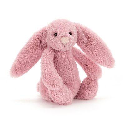 Kanin mjukisdjur Bashful Tulip pink Bunny small Jellycat