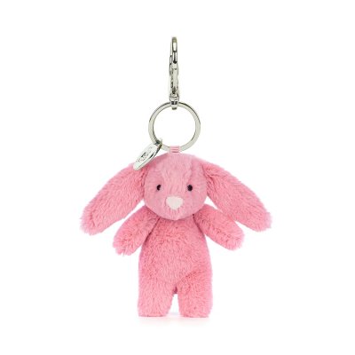 Bashful Bunny Pink Bag Charm JellyCat