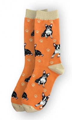 Bostonterrier strumpor 1-pack ES