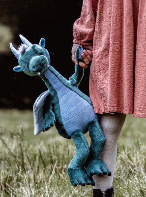 Drake mjukisdjur 32 cm Spades Bearhouse by Charlie Bears