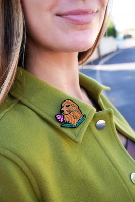 Cocker spaniel- brosch Malicieuse