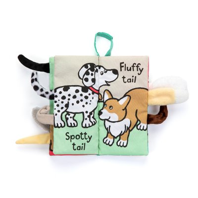 Hundar tygbok Puppy Tails Activity Book Jellycat