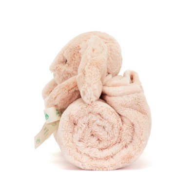 Bashful Blush Bunny Blankie Jellycat