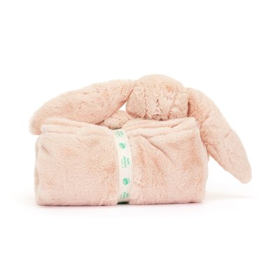 Bashful Blush Bunny Blankie Jellycat