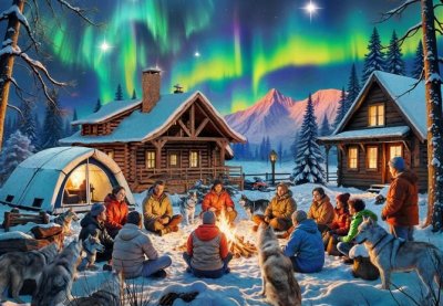 Under Dawn pussel 1000 bitar Bluebird