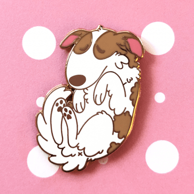 Borzoi pin
