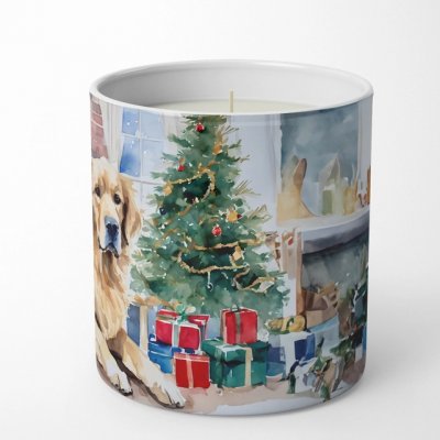 Golden retriever sojaljus doftljus julmotiv 3