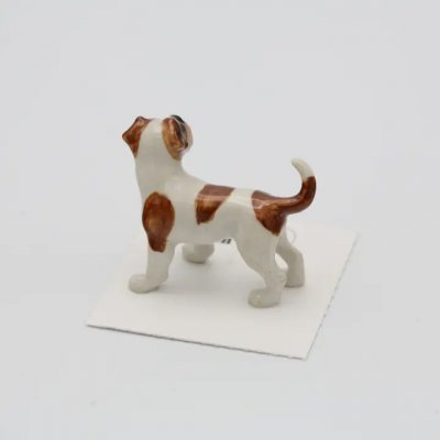 American bulldog miniatyr porslinsfigur Aspen