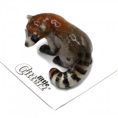 Coatimundi miniatyr porslinsfigur Curious