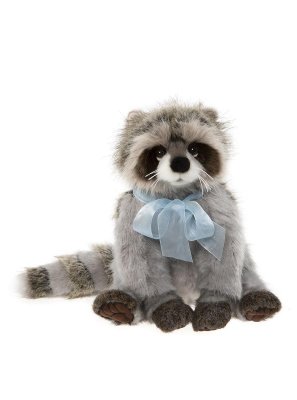 FÖRBESTÄLL! Tvättbjörn mjukisdjur 39 cm London Bearhouse by Charlie Bears
