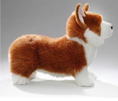 Welsh corgi pembroke mjukisdjur 35 cm CD