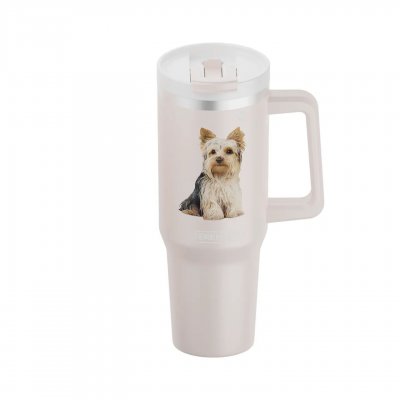 Yorkshireterrier 3D printad termosmugg ca 1200 ml Serengeti