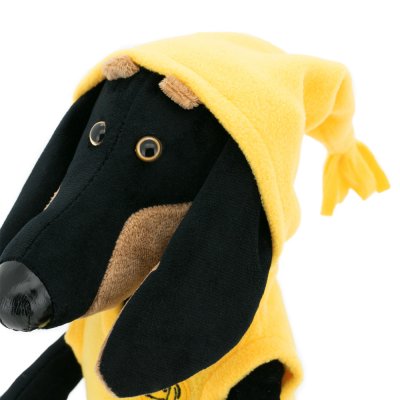 Orange Freddy the Dachshund docka - tax (korthårig)