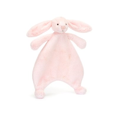 Kanin snuttefilt Bashful Pink Bunny Comforter Jellycat