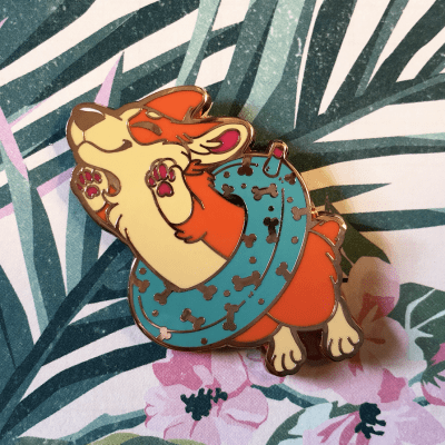 Welsh corgi pembroke pin