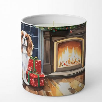 Cavalier king charles spaniel sojaljus doftljus julmotiv