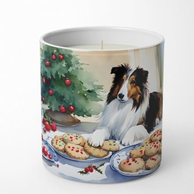 Shetland sheepdog sojaljus doftljus julmotiv