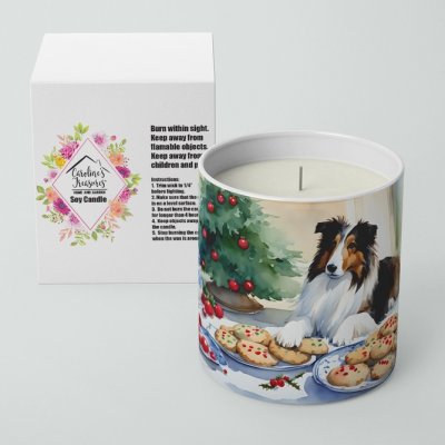 Shetland sheepdog sojaljus doftljus julmotiv