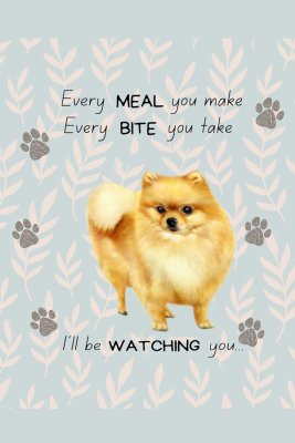 Pomeranian köksset grytlapp/vante/handduk