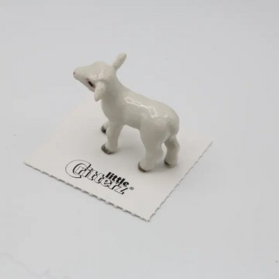 Lamm miniatyr porslinsfigur Barley