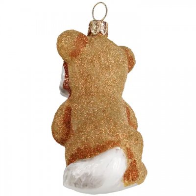 FÖRBESTÄLL! Malteser julprydnad Teddy Bear pyjamas