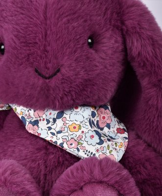 Kanin mjukisdjur 35 cm Plommon DouDou