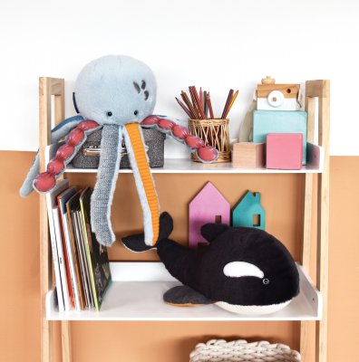 Späckhuggare mjukisdjur Tresors Marins Orca DouDou