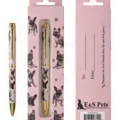 Fransk bulldogg kulspetspenna 1 ES