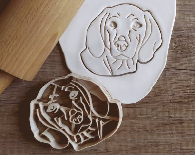Weimaraner kakform