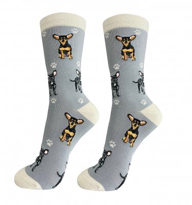 Chihuahua (korthårig) strumpor 1-pack ES 2