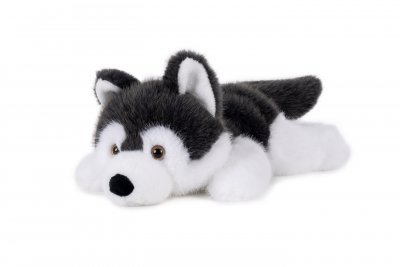 Siberian husky mjukisdjur fluffy 25 cm VV