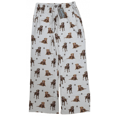 Labrador retriever (brun) pyjamasbyxor ES