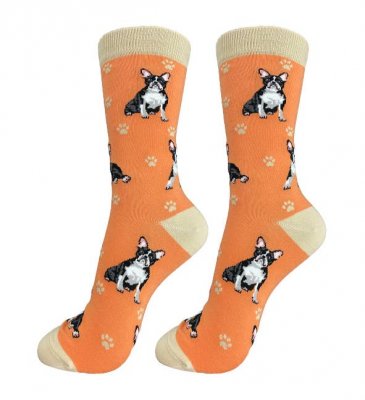 Bostonterrier strumpor 1-pack ES
